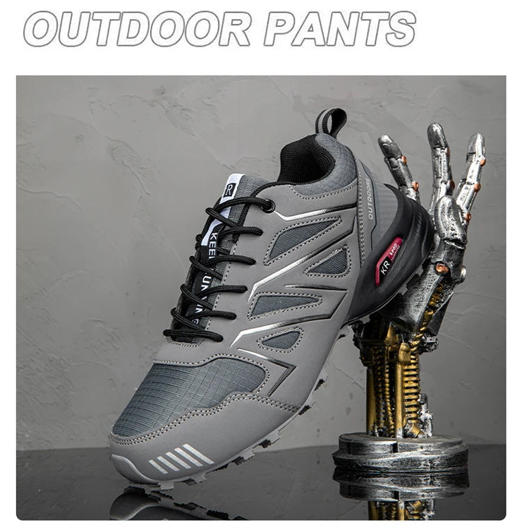 Scarpe Da Trekking Uomo Traspiranti In Rete Antiscivolo Per Terreni Misti All Aperto Resistente All Usura Esterni