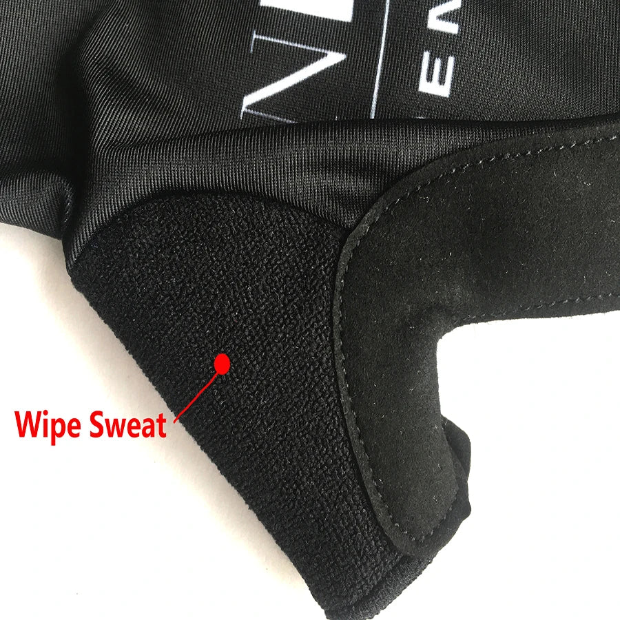 Guanti Da Ciclismo Mezze Dita Unisex Universale In Poliestere Lycra Per Bici Da Strada Running Fitness Gym