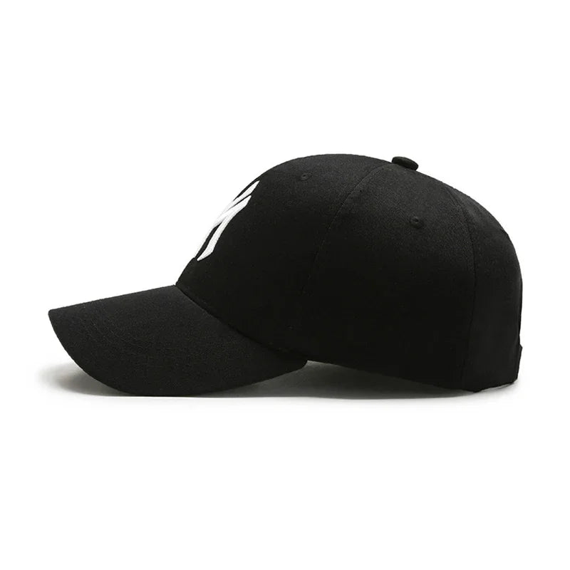 Berretto Da Baseball Unisex Ricamo Lettera Cappello Hip Hop Regolabile Esterno Protezione Solare Primavera Autunno