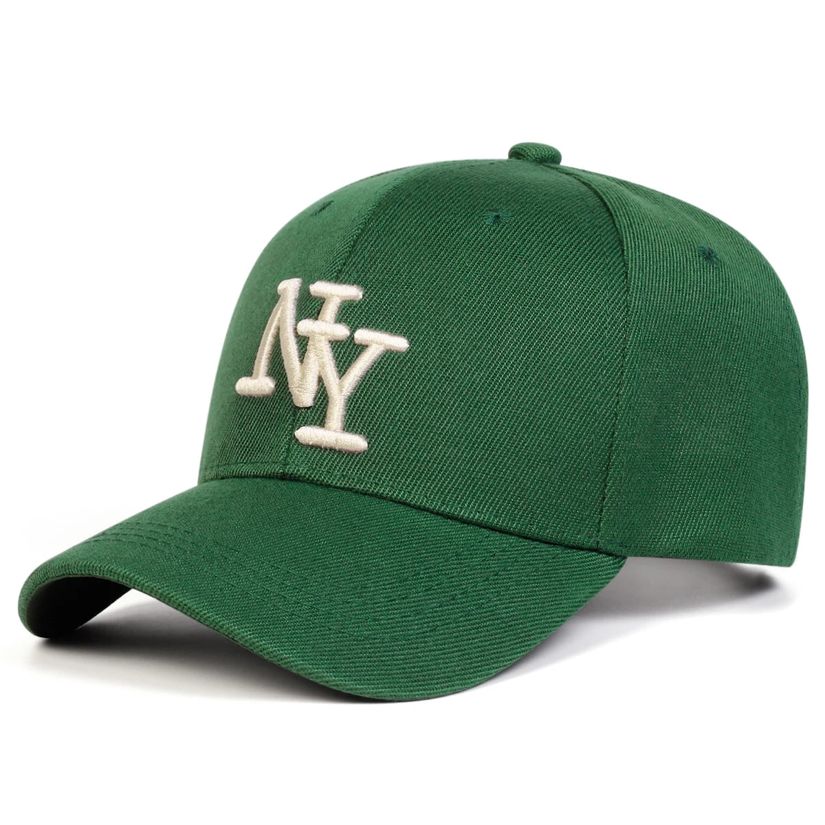 Berretto Baseball Unisex Con Ricamo Lettera NY Cappello Regolabile Esterni Primavera Autunno Protezione Solare Sportivo