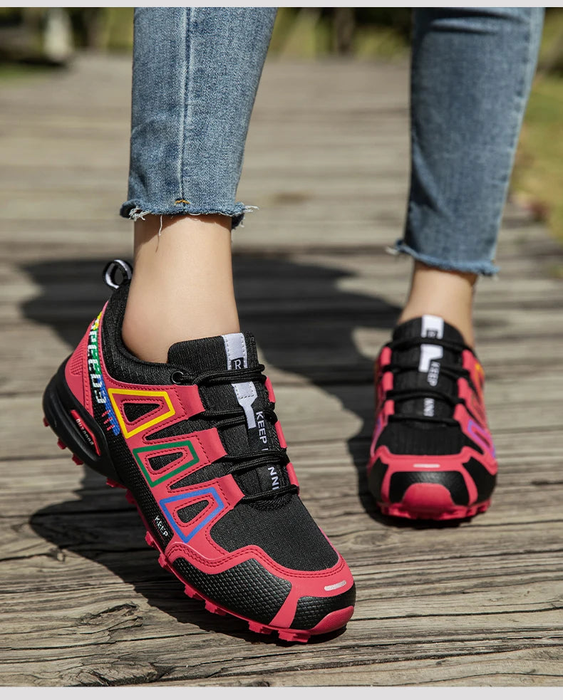 Scarpe Da Trekking Impermeabili Da Donna Traspiranti Scarpe Sportive Da Esterno Per Viaggio Passeggiata Ciclismo Corsa