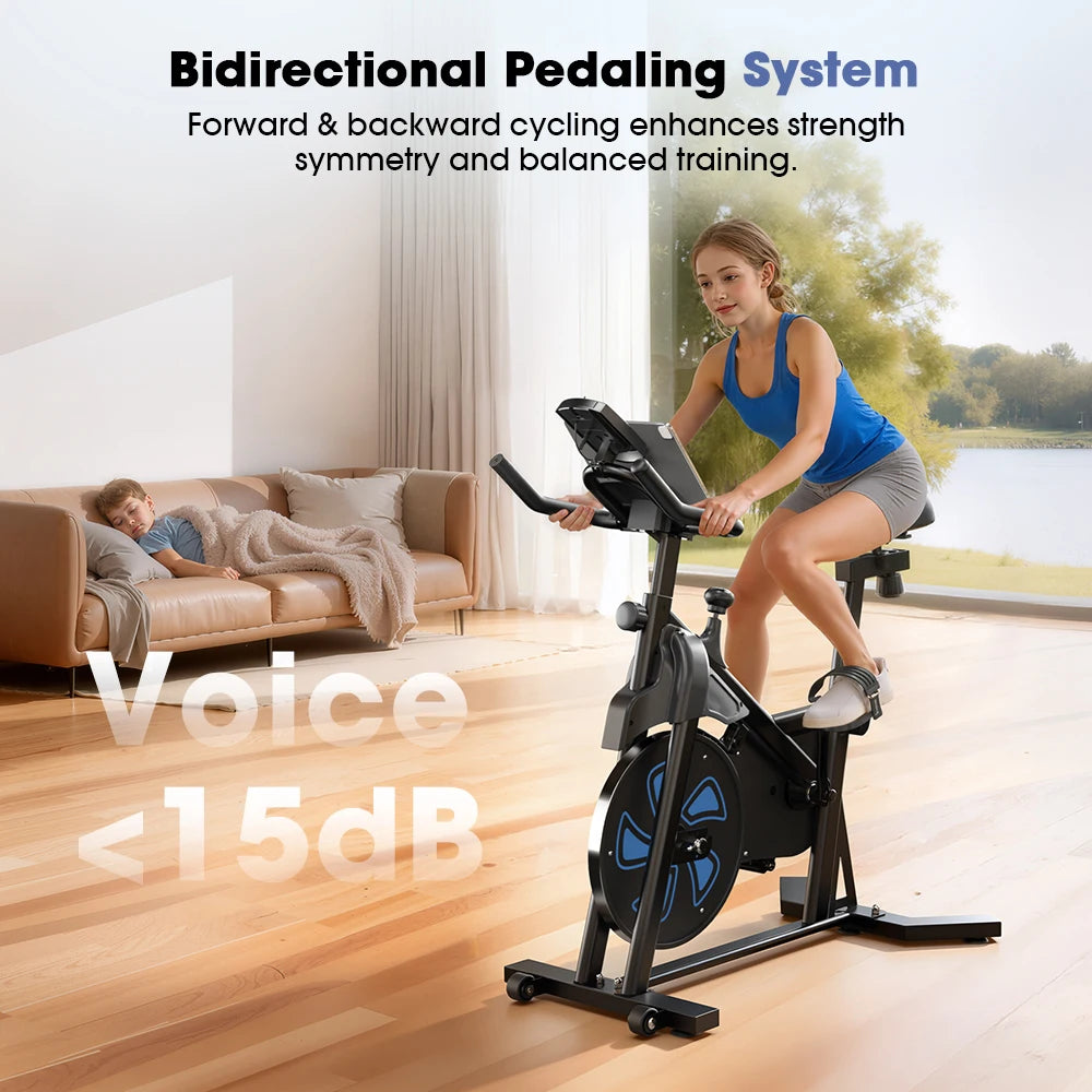 Cyclette Formill QK101 10 Kg Frizione QK116C 12 Kg Magnetico Trasmissione a Cinghia Display Cardio Domestico