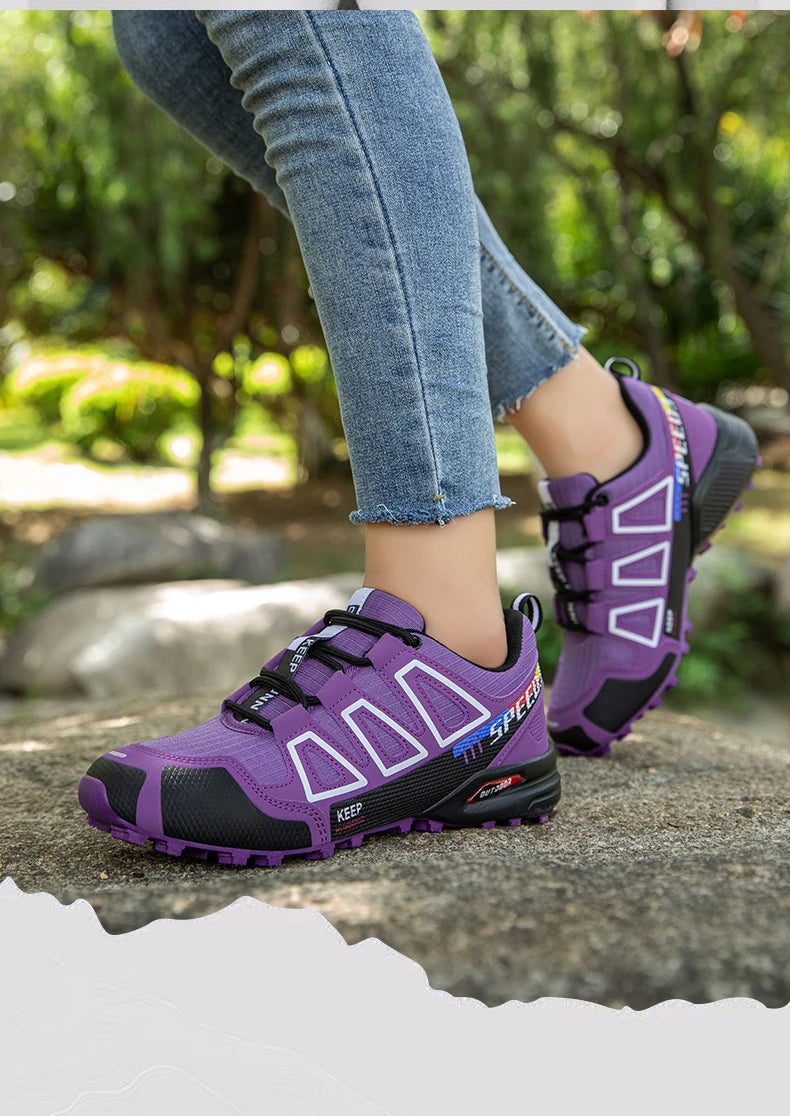 Scarpe Da Trekking Impermeabili Da Donna Traspiranti Scarpe Sportive Da Esterno Per Viaggio Passeggiata Ciclismo Corsa