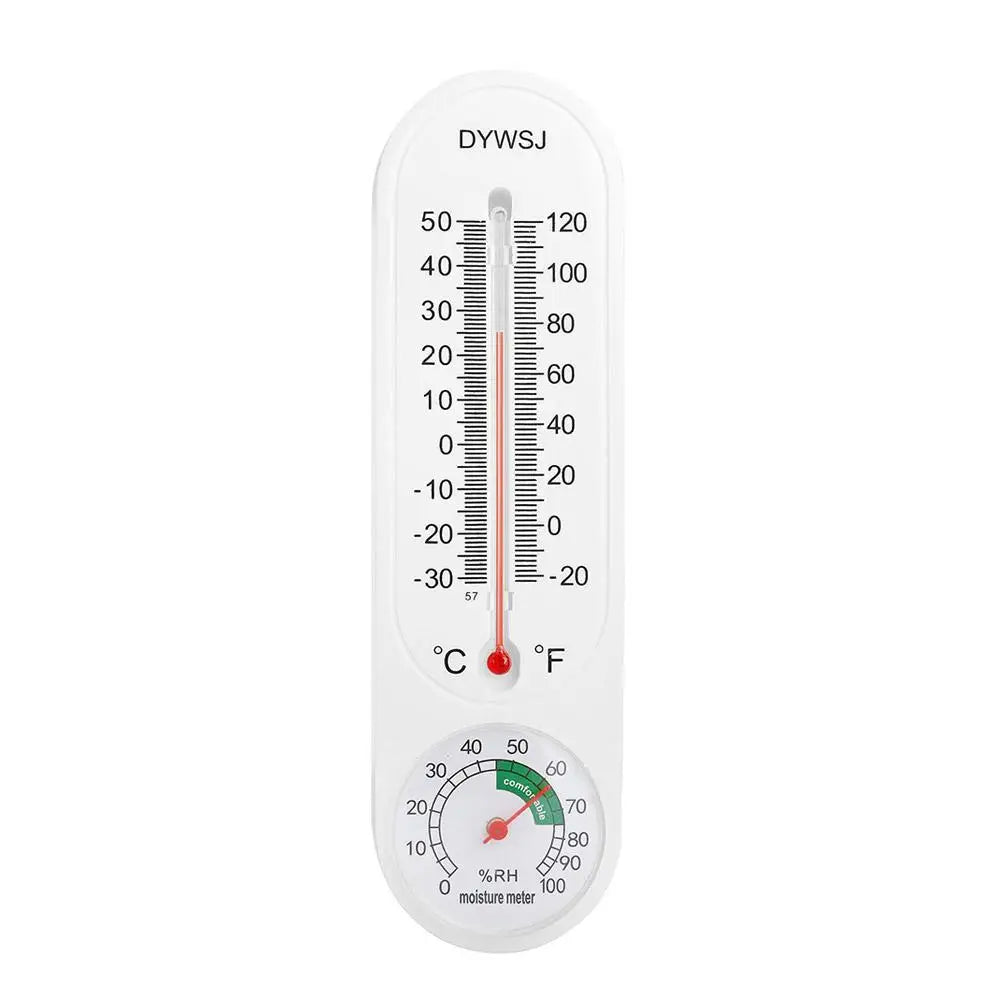 Mini Termometro Digitale LCD Igrometro Orologio Elettronico Misuratore Umidità e Temperatura
