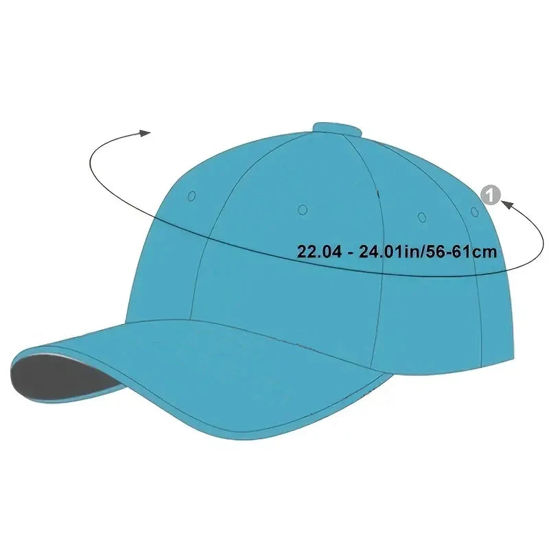Berretto da Baseball Ricamato in Spugna con Rete da Esterno Unisex Uomo e Donna Casual
