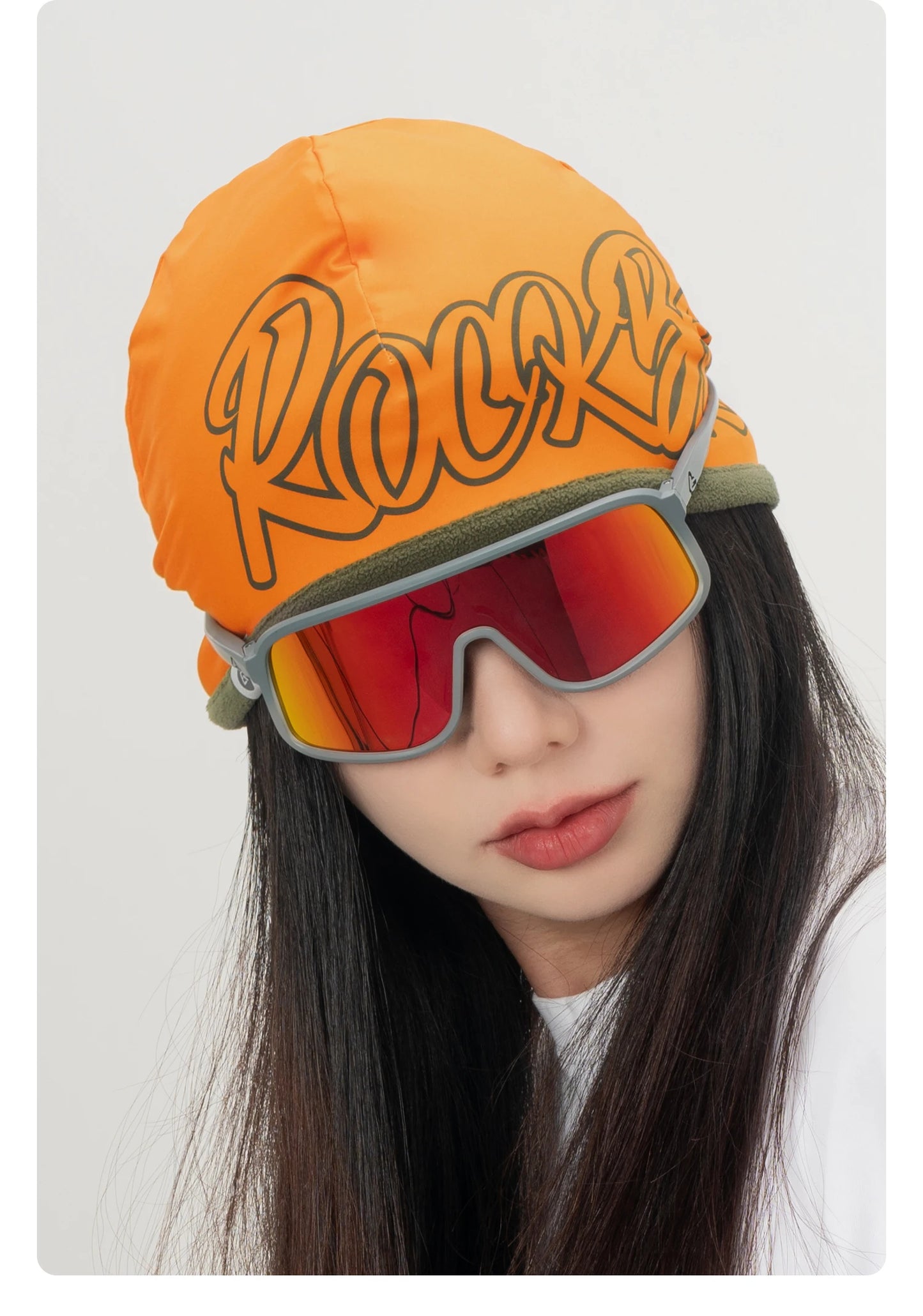 Rockbros Cappello Da Ciclismo Autunno Inverno Antivento Caldo Pile Spazzolato Doppio Da Indossare Unisex Per Pendolari