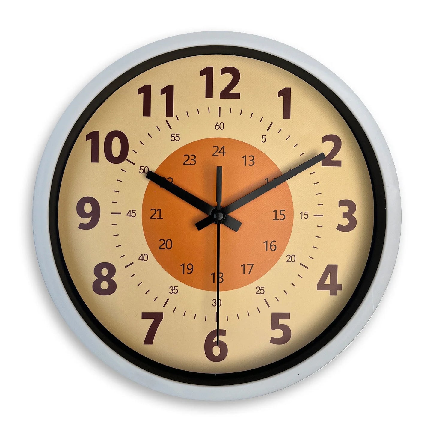 Orologio Da Parete 8 Pollici Motivo Moderno Silenzioso Quarzo Per Soggiorno Cucina Letto Regalo Senza Batteria