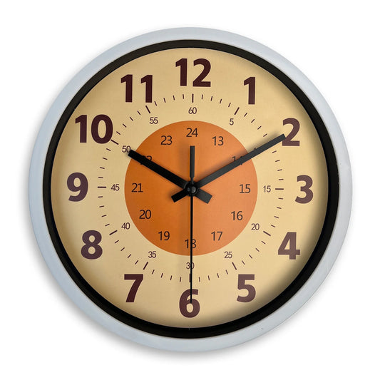 Orologio Da Parete 8 Pollici Motivo Moderno Silenzioso Quarzo Per Soggiorno Cucina Letto Regalo Senza Batteria