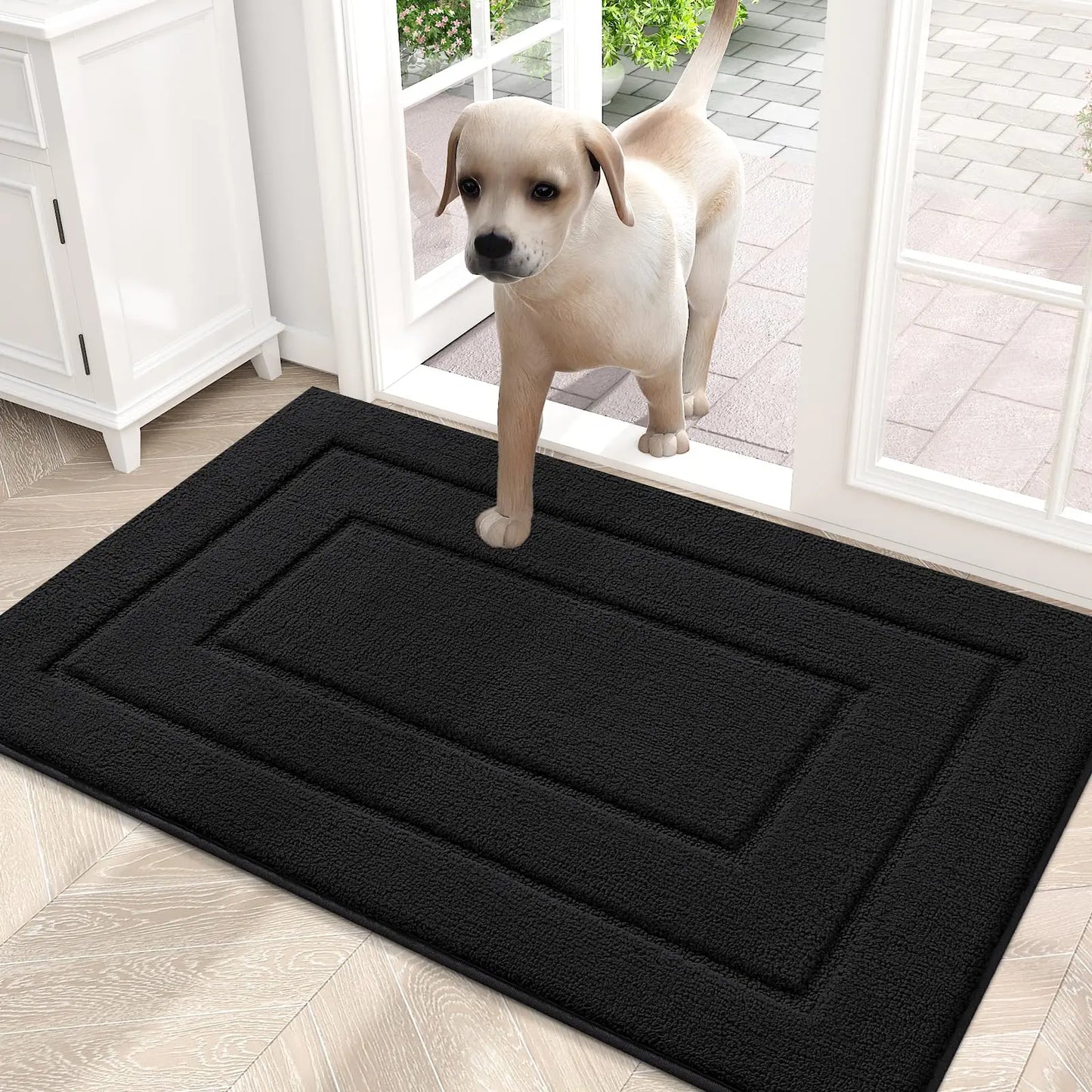 Tappetino Antiscivolo Per Porte D Ingresso Interni Assorbente Lavabile Basso Profilo Domestico