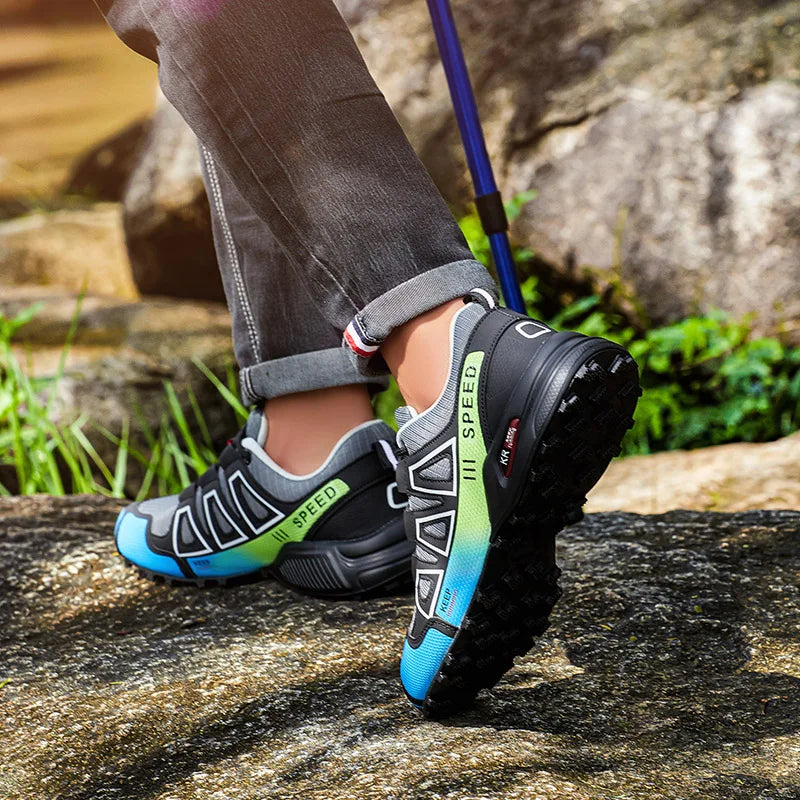 Scarpe Da Uomo Da Ciclismo Fuoristrada Antiscivolo Traspiranti Per Escursionismo Esterno