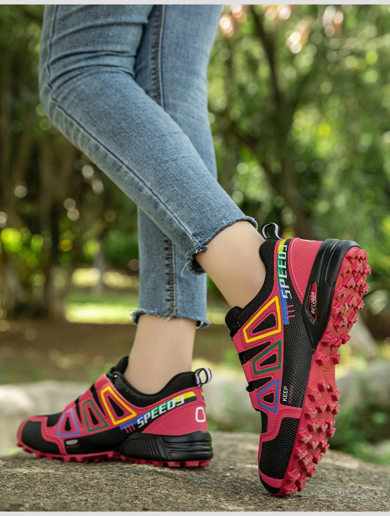 Scarpe Da Trekking Impermeabili Da Donna Traspiranti Scarpe Sportive Da Esterno Per Viaggio Passeggiata Ciclismo Corsa