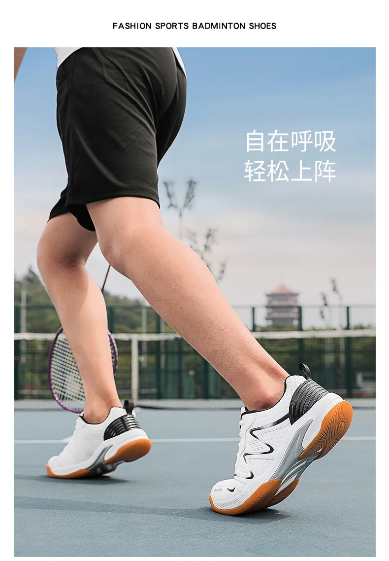 Scarpe Da Tennis Unisex Nuove 2023 Leggere E Comode Per Badminton Ping Pong Da Stadio Alta Qualità