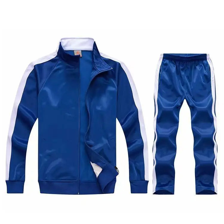 Set Tuta Da Uomo 2 Pezzi Giacca E Pantaloni Abbigliamento Sportivo Allenamento Autunno Inverno Primavera