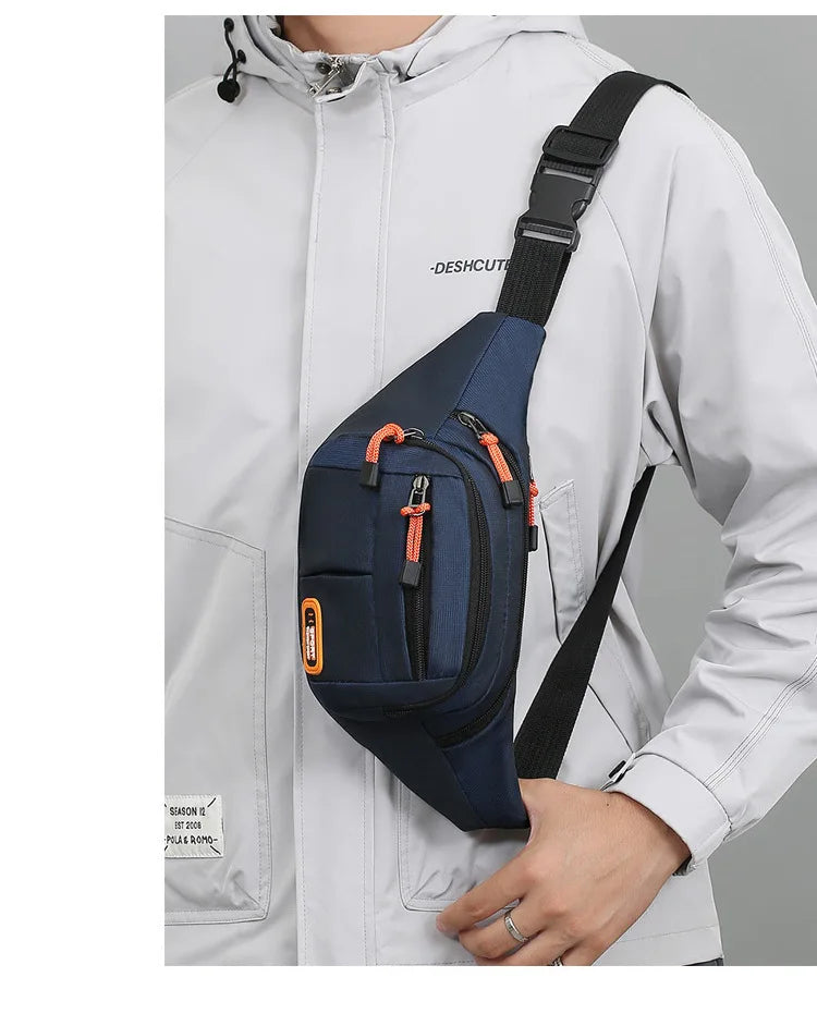 HOMEFISH Borsa Da Cintura Per Uomo E Donna Multifunzione Grande Capacità Antispruzzo Resistente All Usura Per Cantieri