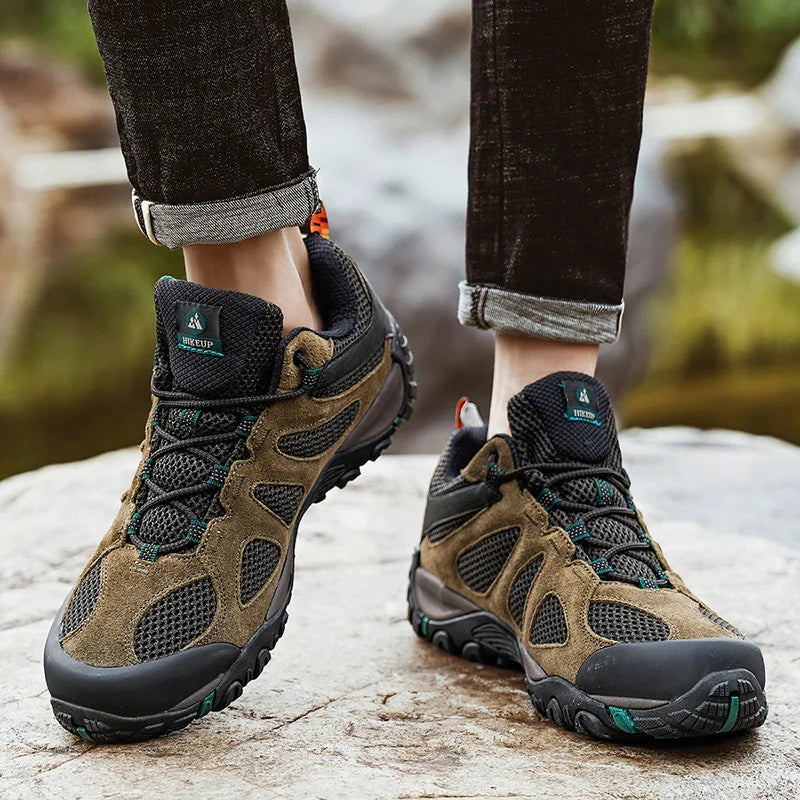 Scarpe Da Trekking Da Uomo Antiscivolo Traspiranti Resistenti All Usura Antispruzzo Scarpe Da Montagna