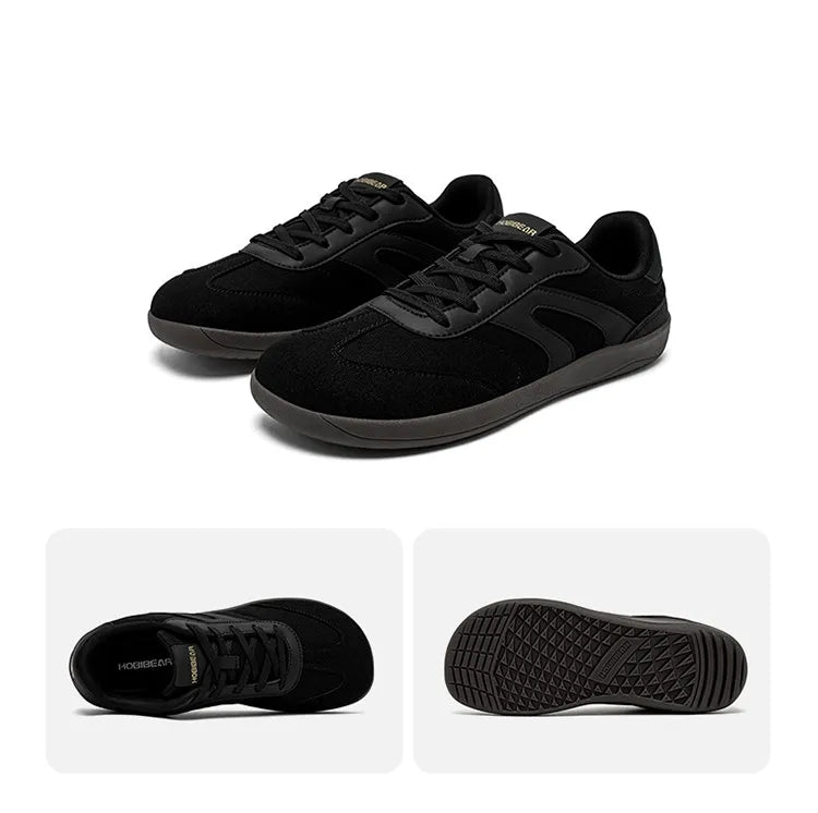 Hobibear Scarpe Da Ginnastica A Punta Larga Barefoot Unisex Zero Drop Minimalista Da Passeggio Con Lacci Antiscivolo