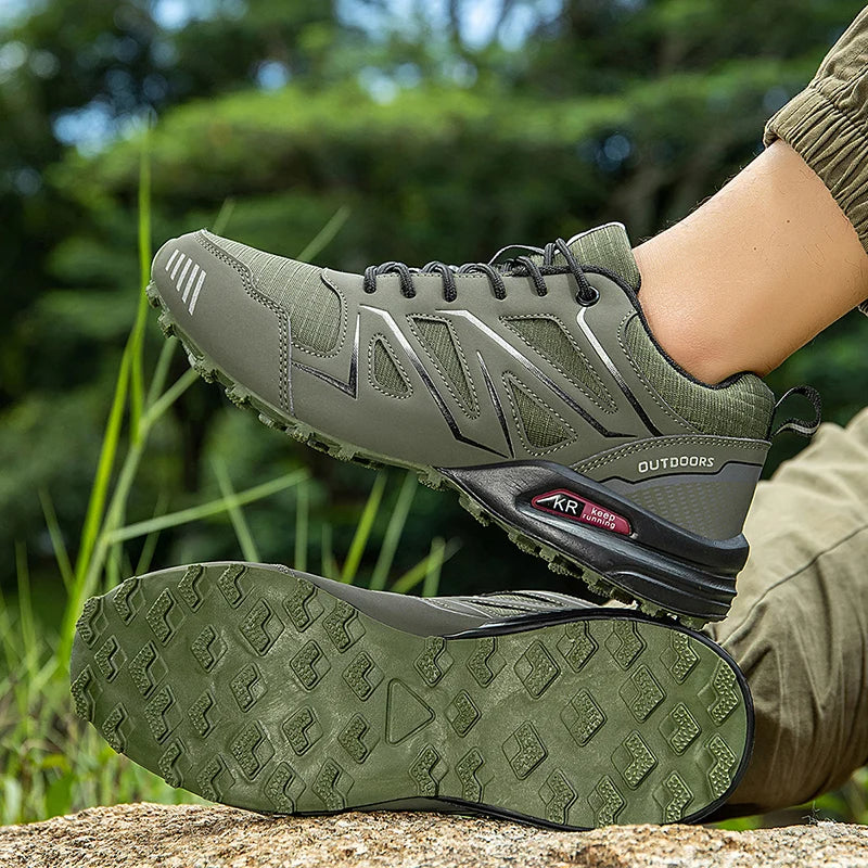Scarpe Da Trekking Da Uomo Impermeabili Antiscivolo Per Tutti I Terreni Campeggio Allenamento Ciclismo