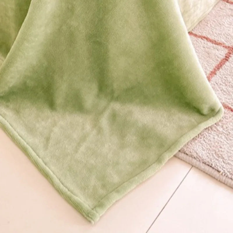 Lenzuolo Stampato Fragole Simpatico Cartone Animato Copripiumino Corto In Peluche Lavabile Antistatica