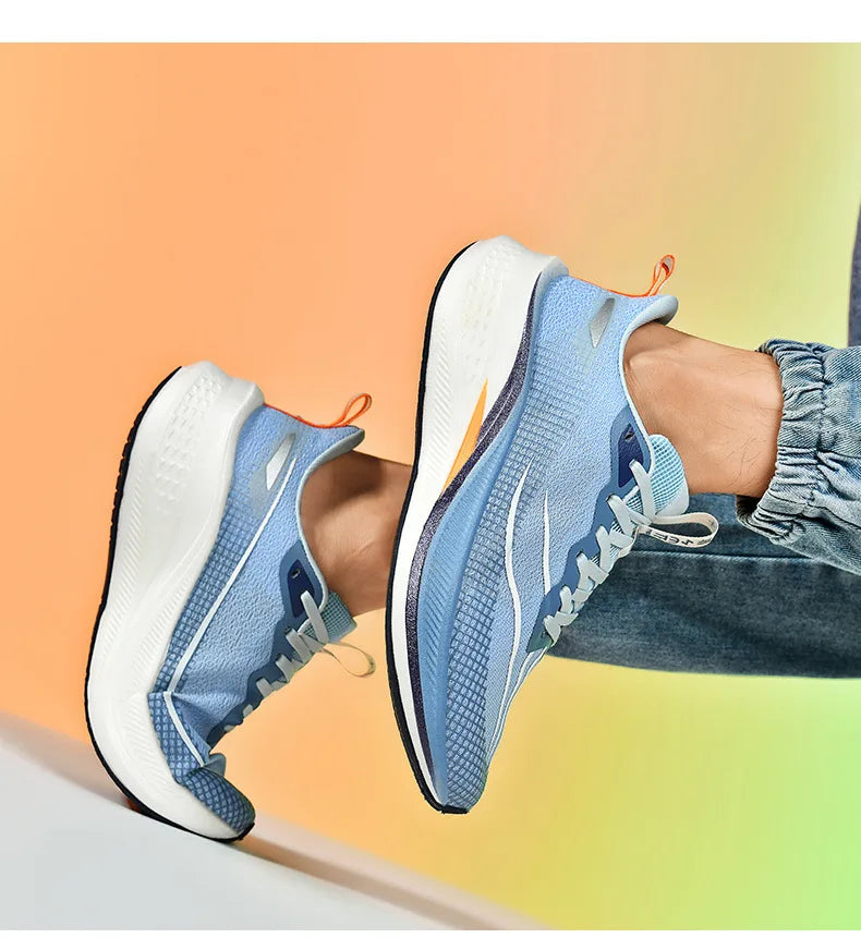 Scarpe da Corsa Sound Friction Rabbit 7PR con Piastra in Carbonio Traspiranti Leggere Sneakers Casual Unisex
