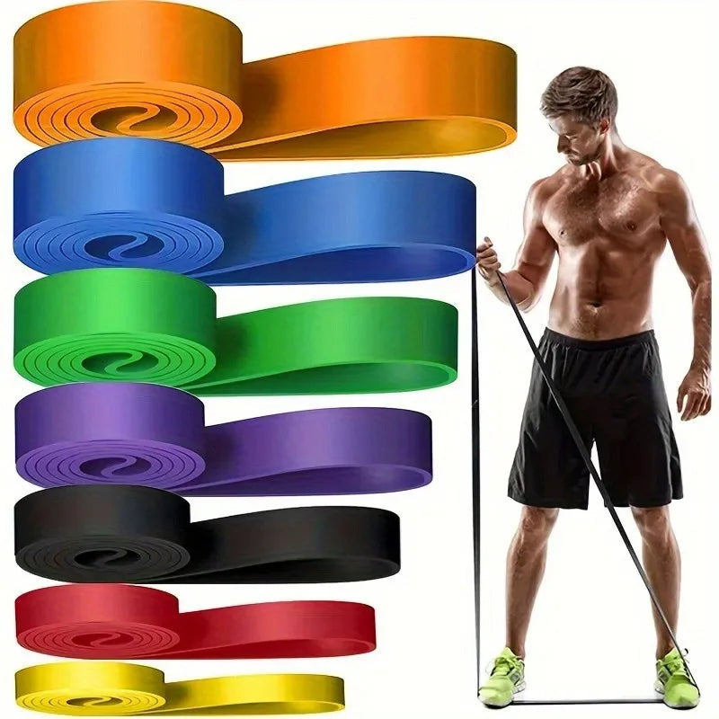 Due Fasce di Resistenza per Allenamento a Casa Unisex Elastiche Potenziano Forza Resistenza e Powerlifting Mobilità