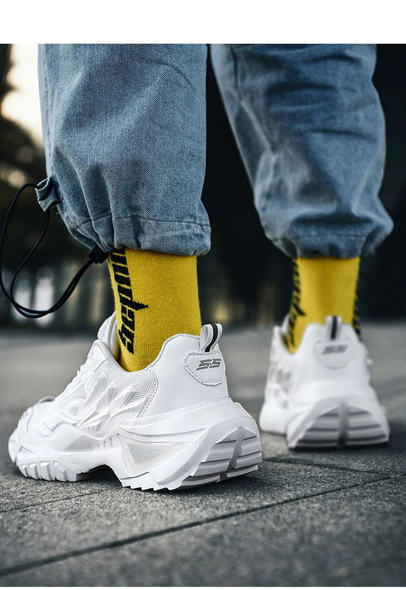 Scarpe Da Uomo Sneakers Casual Traspiranti Lusso Trainer Race Scarpe Da Corsa Per Uomo