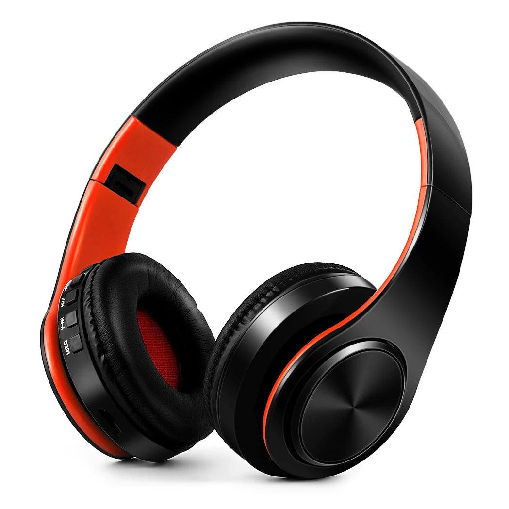 Cuffie Wireless Dorate Bluetooth con Microfono Incorporato Auricolare Stereo Universale per Android e iOS Regalo da Uomo