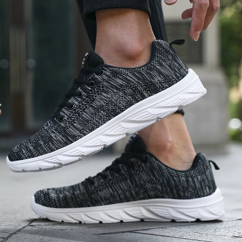 Scarpe Da Ginnastica Uomo Traspiranti Esterno 2025 Scarpe Sportive Casual Da Corsa Con Suola Morbida Antiscivolo Mesh