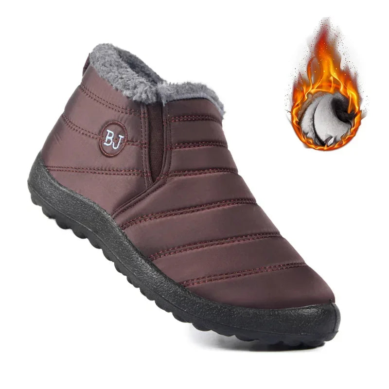 Stivali Da Uomo Impermeabili Invernali Da Neve Outdoor Per Trekking Calzature Da Lavoro