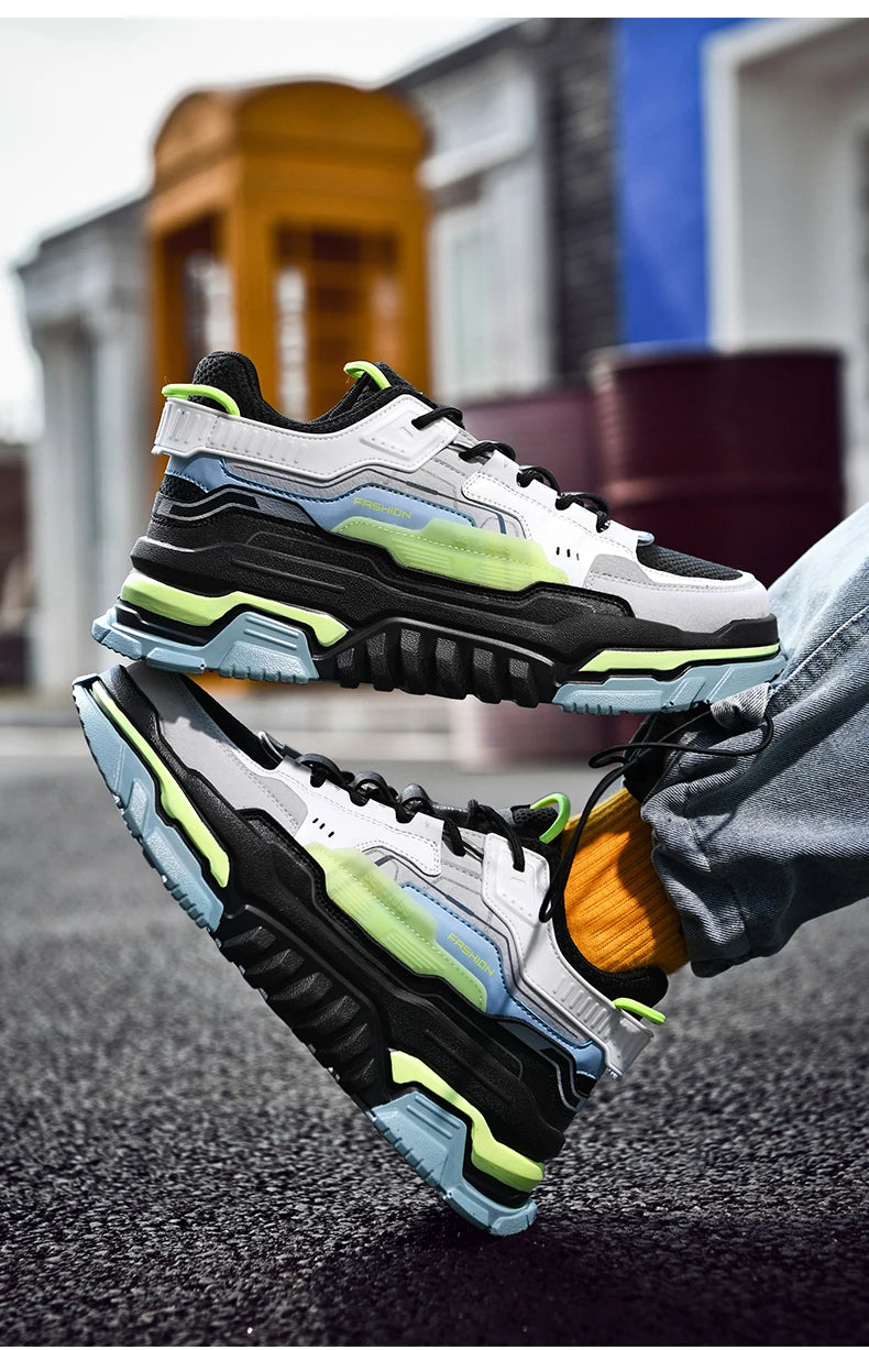 Scarpe Da Uomo Sneakers Tenis Di Lusso Traspiranti Scarpe Casual Da Corsa Moda Trainer Race