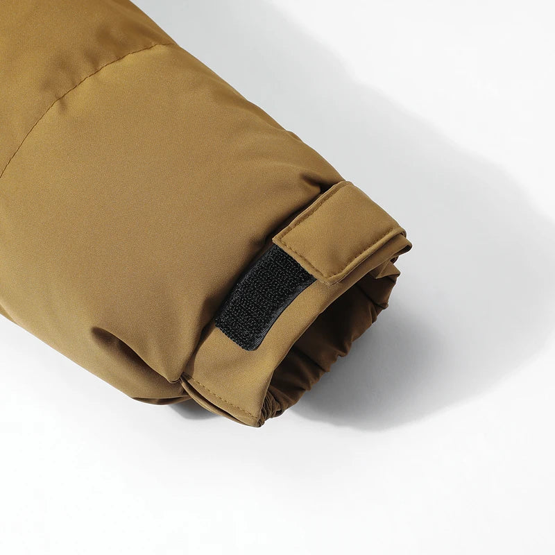 Parka Da Uomo Antivento Ispessito Da Outdoor Con Cappuccio Abbigliamento Invernale Casual Comfort