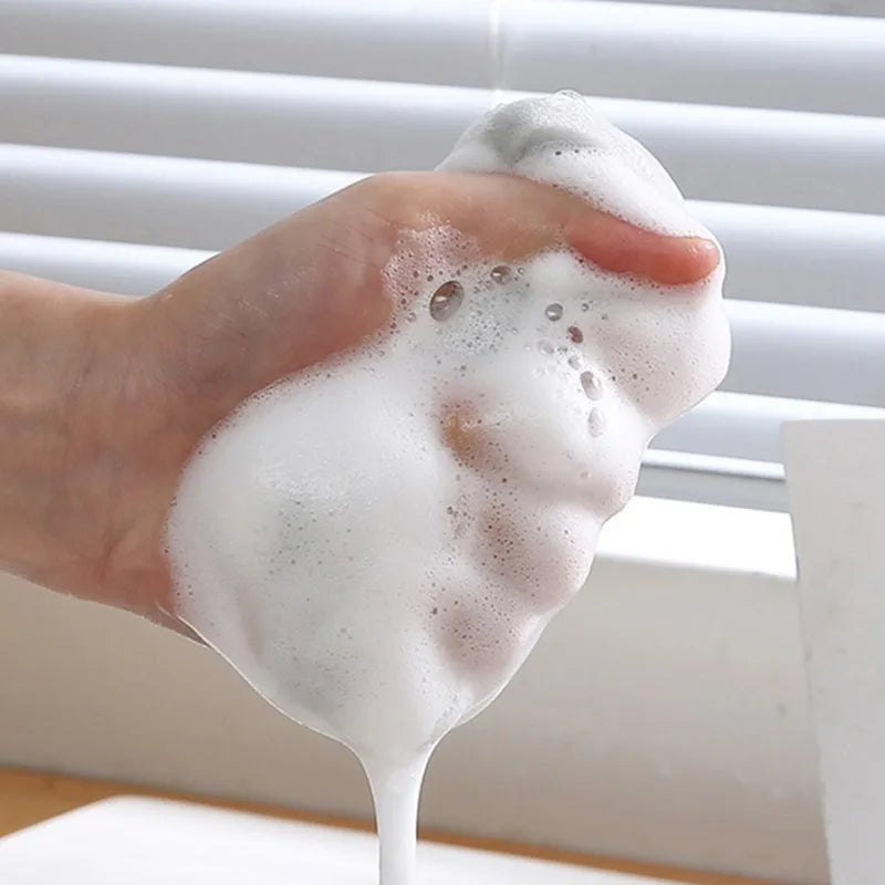 Spugna Doppia Faccia Grigio Abrasivo Resistente Allo Sporco Per Pulizie Professionali In Cucina