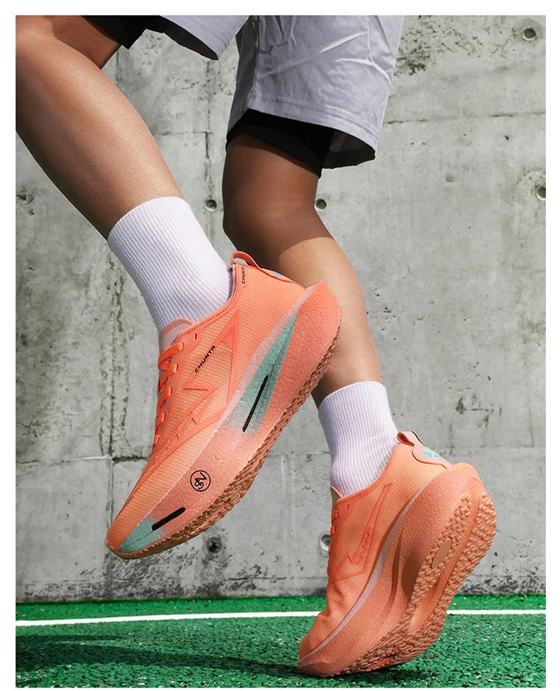 Scarpe Da Corsa Con Piastra In Carbonio Leggere Traspiranti Per Maratona Uomo E Donna Scarpe Atletiche Confortevoli