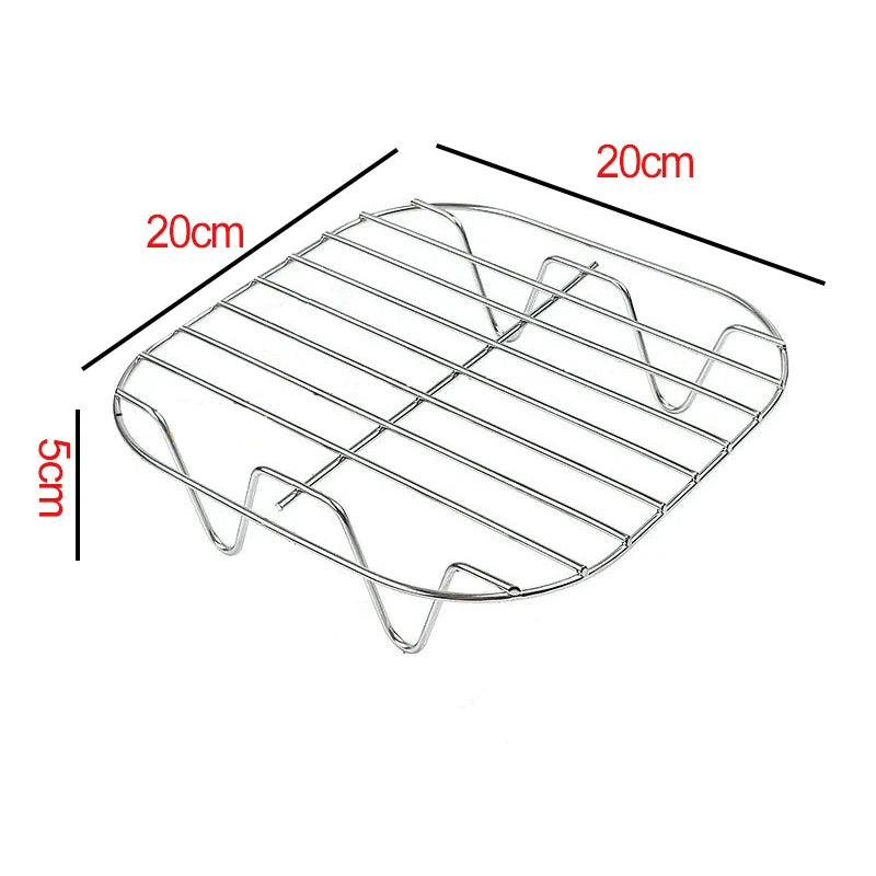 Griglia In Metallo Per Friggitrice Ad Aria E Forno Compatibile Con Cosori Vortex Gourmia Foodi Accessori