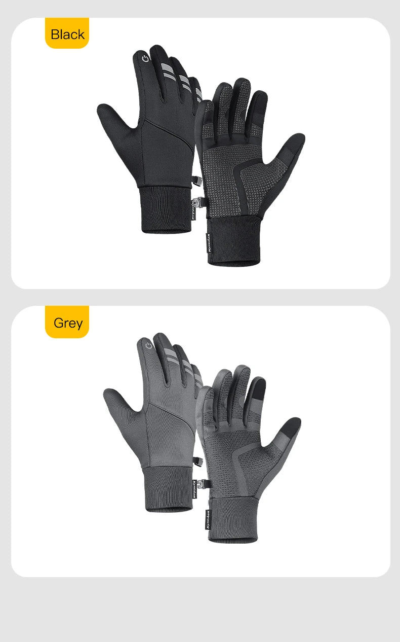 Guanti Invernali Da Ciclismo Esterno Impermeabili Antivento Con Touch Screen Per Moto Sci Equitazione Universali 3M