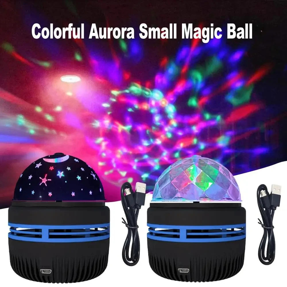 Luci Del Cielo Stellato A LED USB 5V Notturne Per Camera Da Letto Proiettore Atmosfera Decorativa Girevole A 360 Gradi