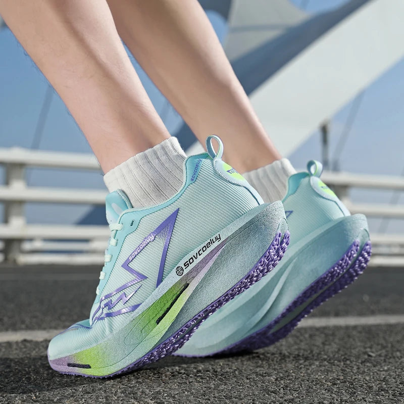Scarpe Da Corsa 2026 Con Piastra In Carbonio Completa Per Maratona Unisex Leggere Ammortizzate Traspiranti Professionali