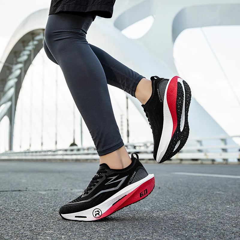 Scarpe Da Corsa Con Piastra In Carbonio Per Maratona Ammortizzanti Da Allenamento Uomo E Donna