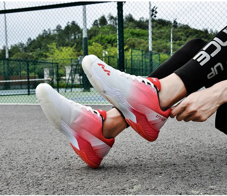 Scarpe Da Badminton Uomo Resistenti Traspiranti Esterno Interni Grandi Dimensioni Pallavolo Professionali Originali Ragazzi