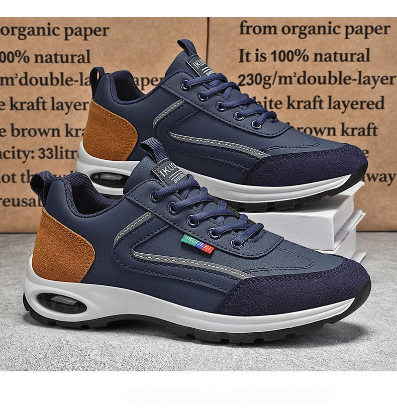 Scarpe Sportive Da Uomo Leggere Traspiranti Antiscivolo In Pelle Scamosciata Eleganti Da Indossare Giorno All Aperto