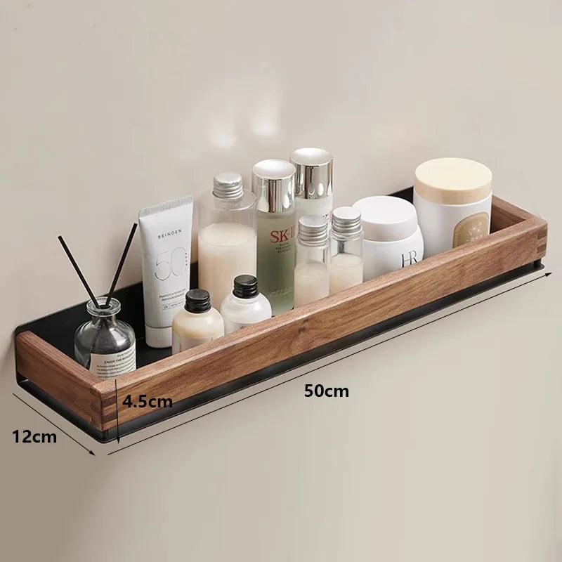 Mensole Da Bagno In Legno Scaffale Portaoggetti Da Parete Organizzatore Per Bagno Cucina E Casa Sopra Il WC
