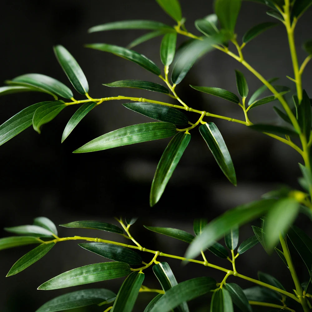 Piante Di Bambù Artificiale Da 160-270 Cm Grandi Piante Tropicali Verdi Per Casa Giardino E Negozio