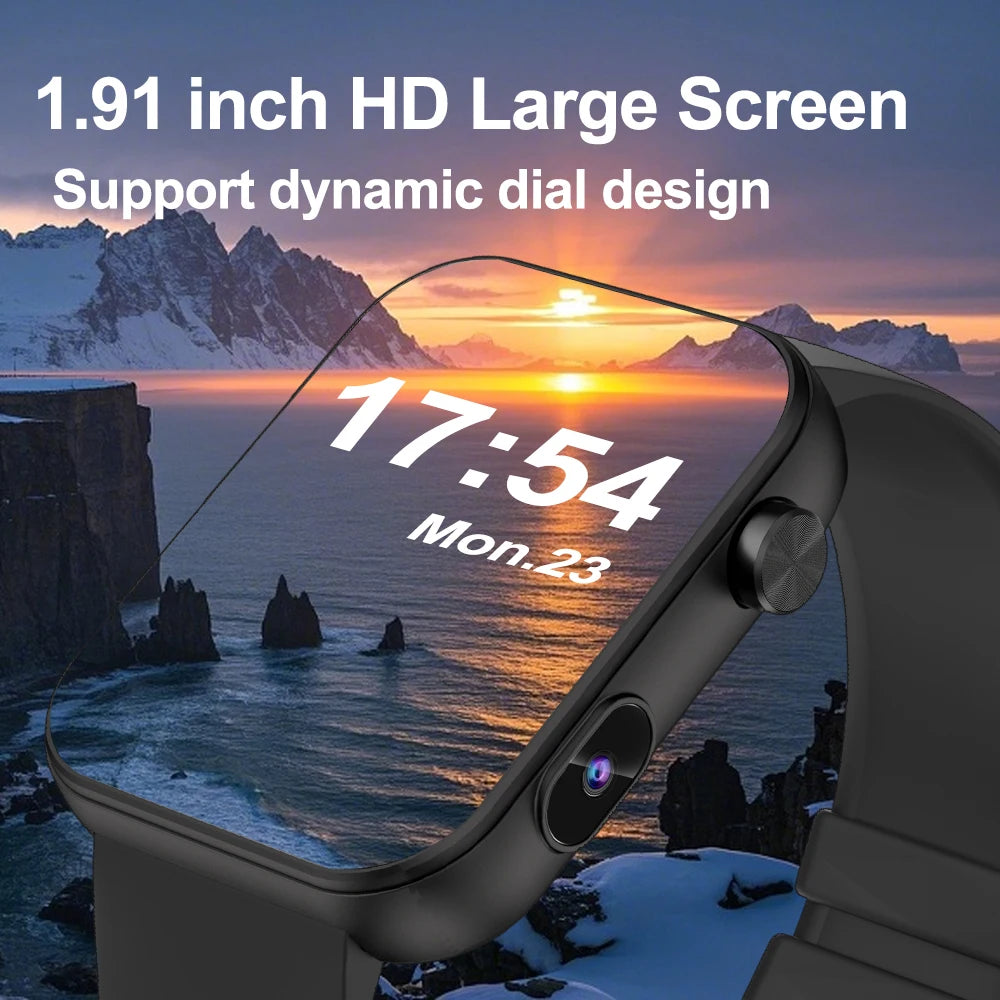 Senbono Smartwatch Con Fotocamera Chiamata Bluetooth Videocitofono Fai Da Te Monitor Battito Cardiaco Sportivo