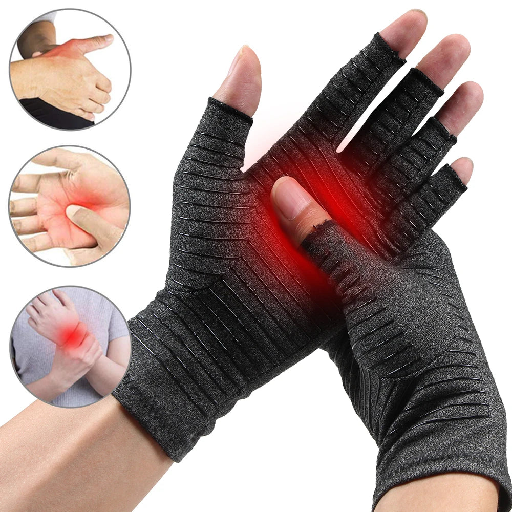 Guanti Da Artrite In Rame Per Dolore Alle Mani Osteoartrite Reumatoide Gonfiore E Tunnel Carpale Unisex