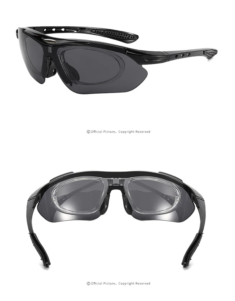 Occhiali da Ciclismo Polarizzati Fotocromatici UV400 per Uomo e Donna da Bici da Strada MTB Occhiali da Sole