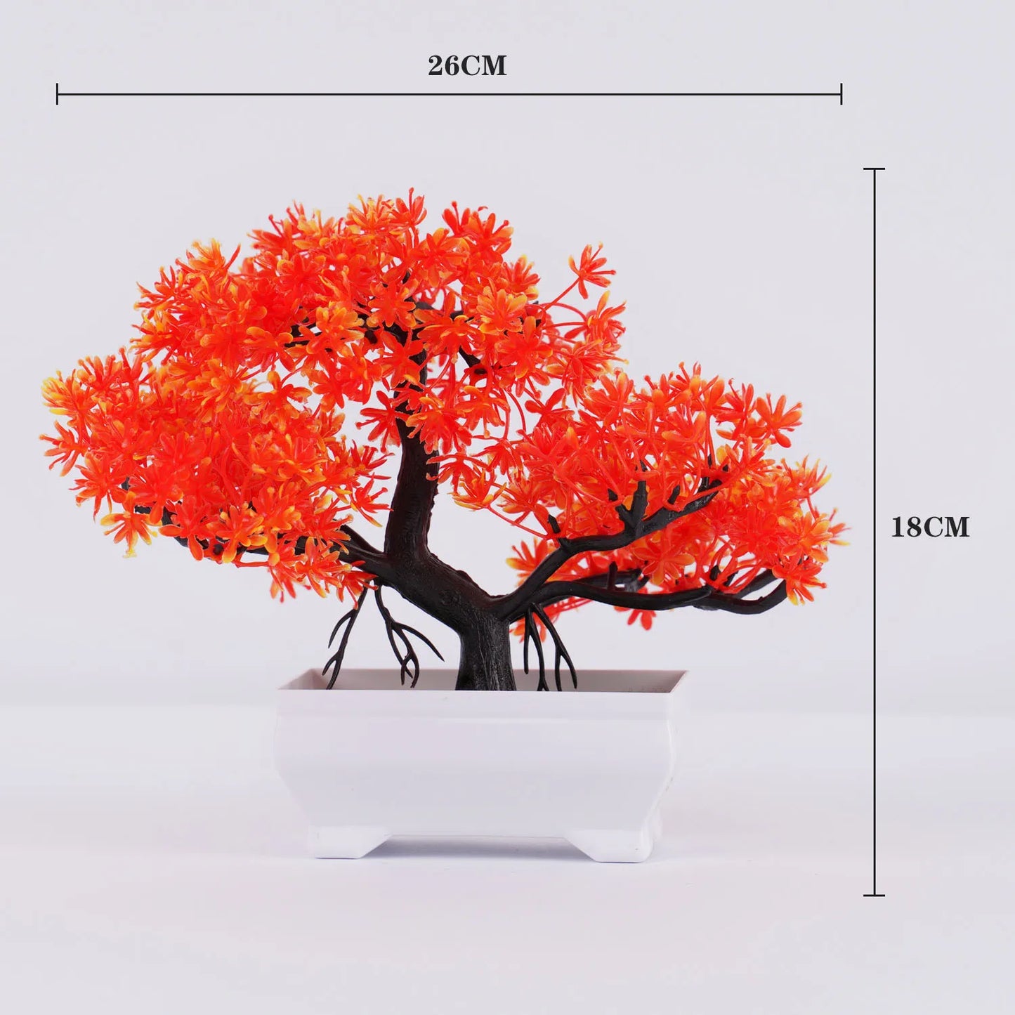 Piante Artificiali Bonsai Piccolo in Vaso Decorazioni per Casa Hotel Giardino Tavolo Fiore Finto