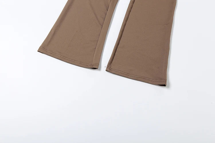 Tuta Due Pezzi Da Donna Con Giacca Cappuccio E Leggings Abbinati Slim Fit Streetwear Sportivo