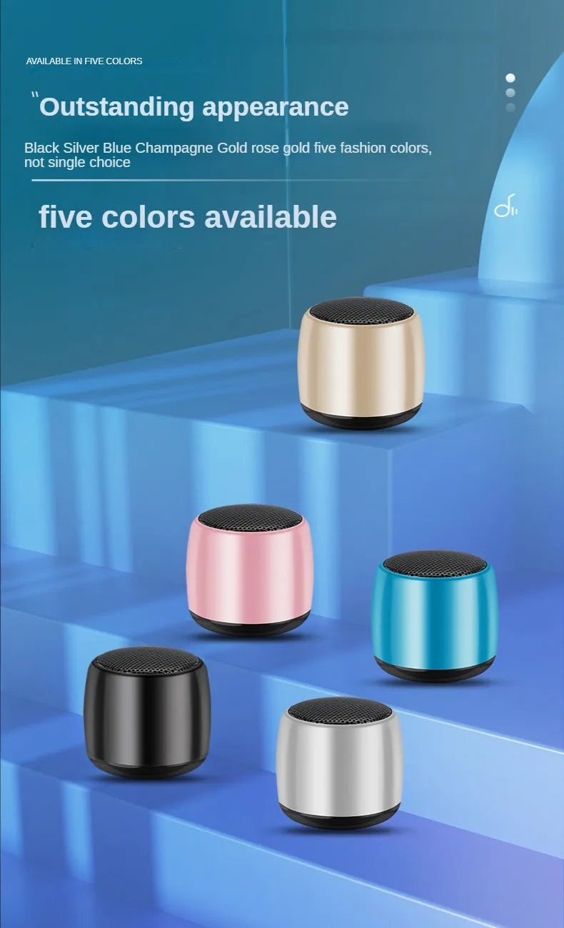 Piccolo Altoparlante Bluetooth Wireless Portatile Con Suono Grande Mini Subwoofer Per Telefono Cellulare