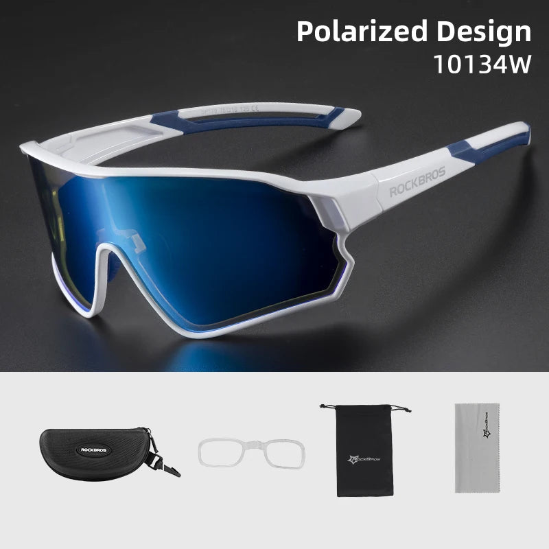 Occhiali Polarizzati Rockbros Da Sole UV400 Sport All Aperto Ciclismo Escursionismo Campeggio Golf
