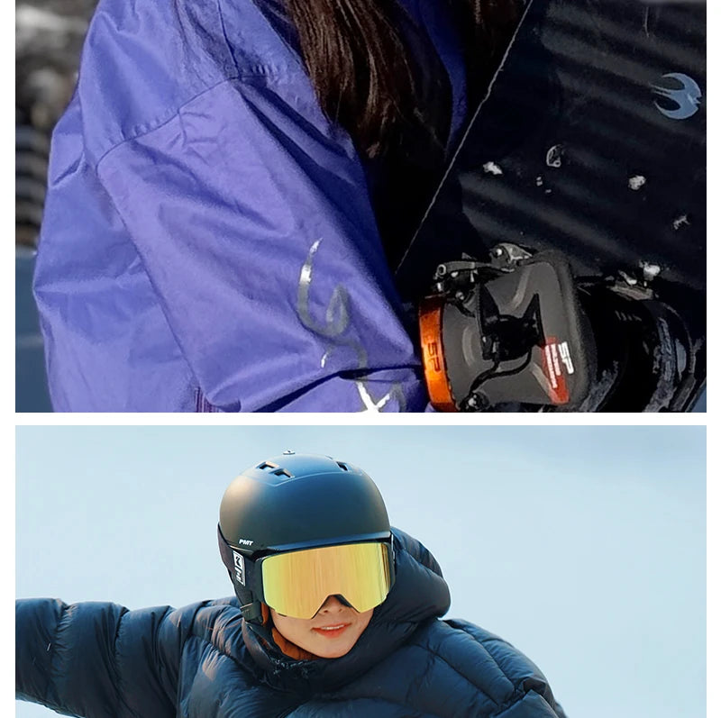Kapvoe Occhiali Da Neve Magnetici Flip Over Fotocromatici UV400 Antinebbia Uomo Donna TPU Lenti In Policarbonato