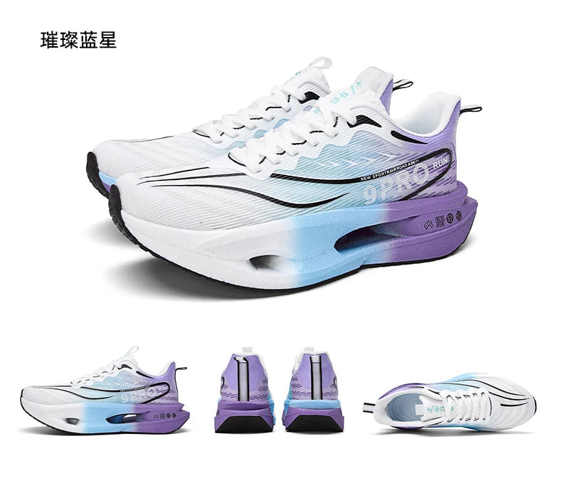 Scarpe Da Corsa Sportive Con Piastra In Carbonio Traspiranti Leggere Comfort Per Jogging Uomo Donna